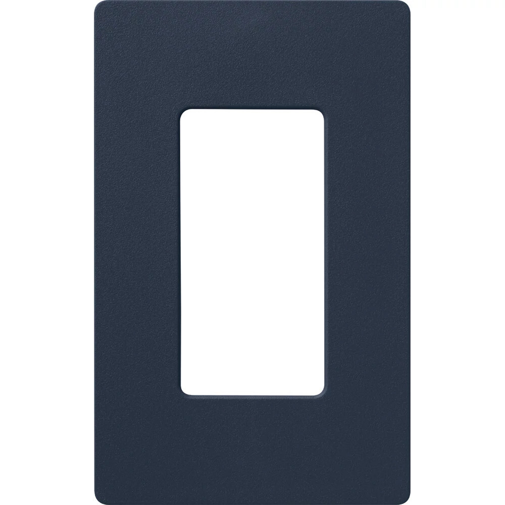 SC-1-DE Claro Wall Plate for Decorator-Style Dimmers, Switches, and Outlets, 1 Gang, Satin, Deep Sea