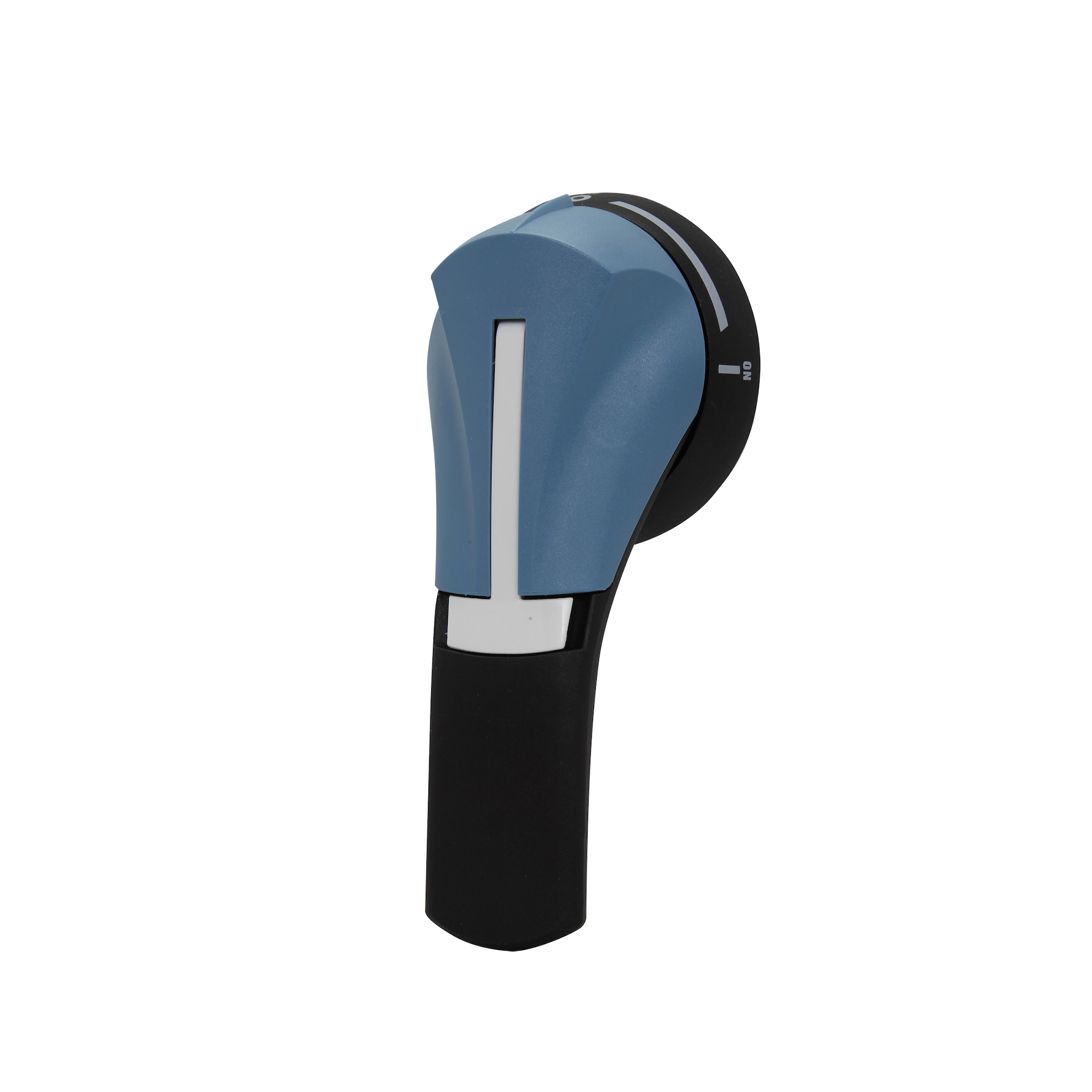 H12-03B Defeatable External Padlockable Front Operated Pistol Handle, 3 in L x 1.92 in W x 6-1/4 in H, Black