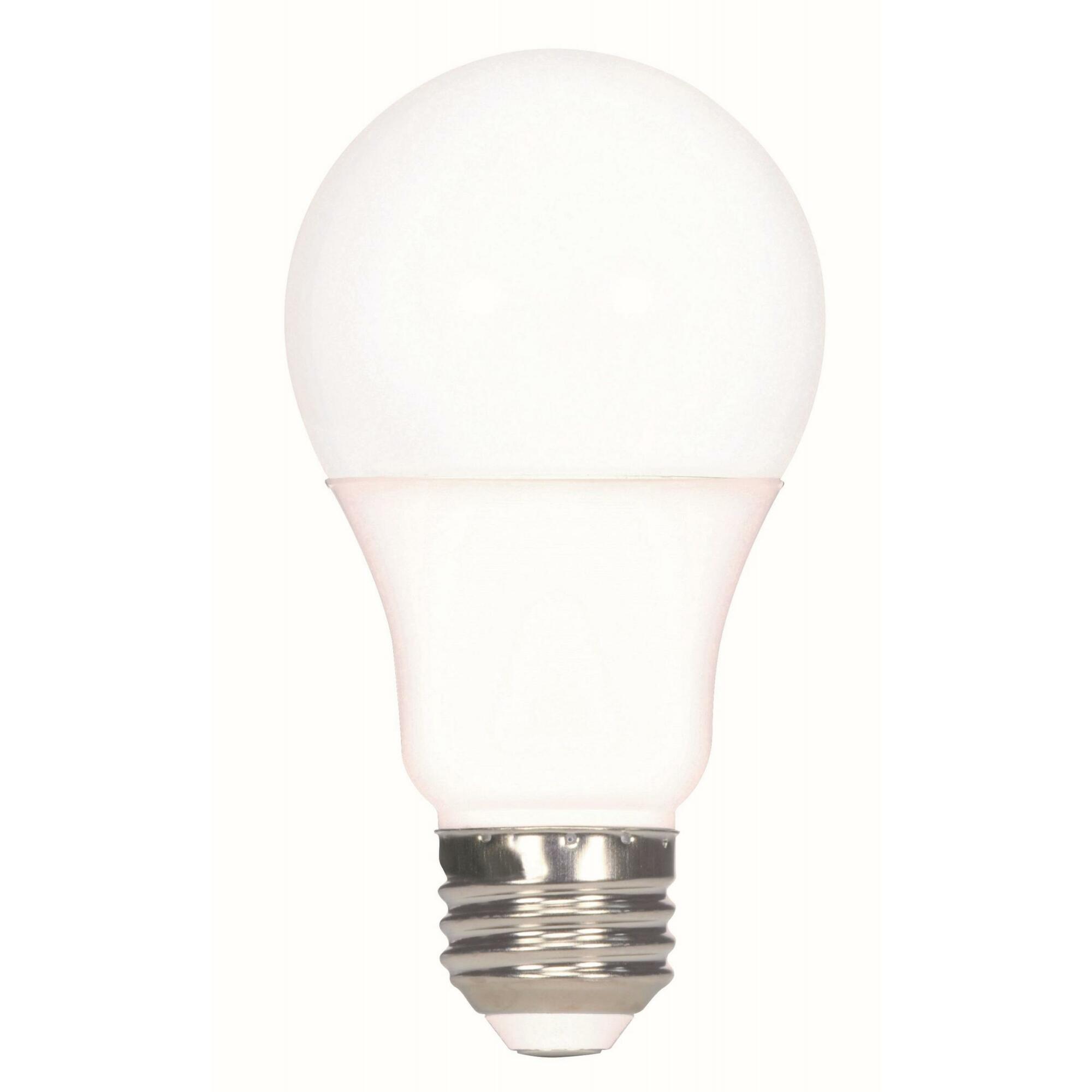 S25011 Light Bulb, 9.2 W, 60 W Incandescent Equivalent, E26 Lamp Base, A19 Shape, 800 Lumens