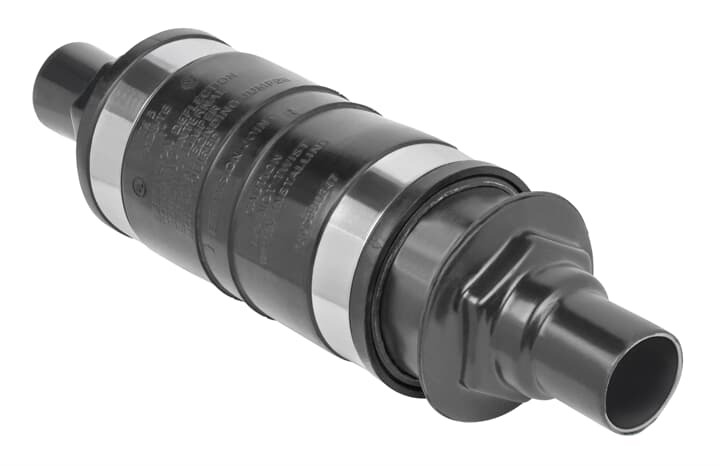 XD8-G Ocal Expansion/Deflection Coupling With Neoprene Outer Jacket, 3 in, Iron Alloy, PVC Coated