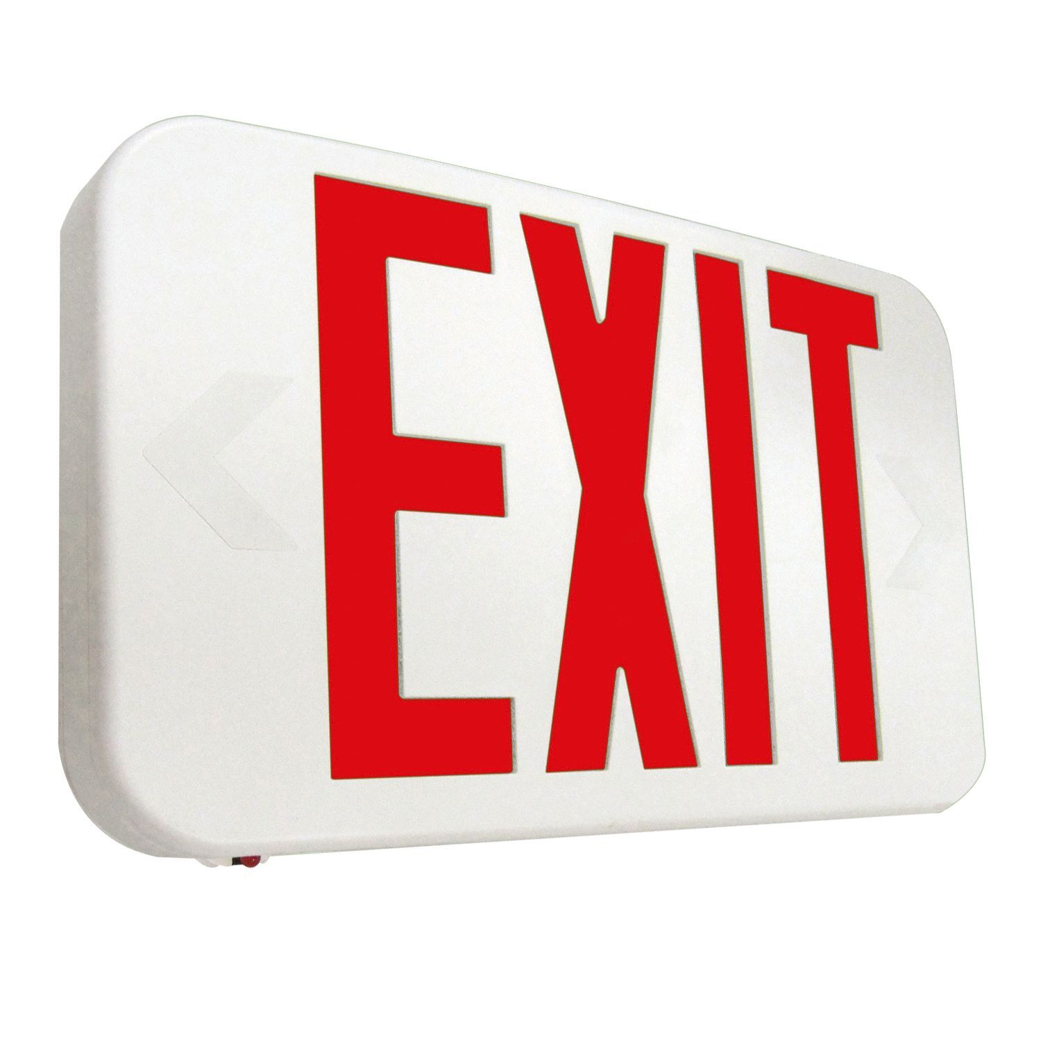 APX7R Emergency Exit Sign Lamp, LED Lamp, 120/277 V AC, EXIT Legend