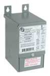 C1FC75LES Fortress Commercial Potted Distribution Transformer, 240/480 V AC Primary, 120/240 VAC Secondary, 0.75 kVA Power Rating, 60 Hz, 1 Phase