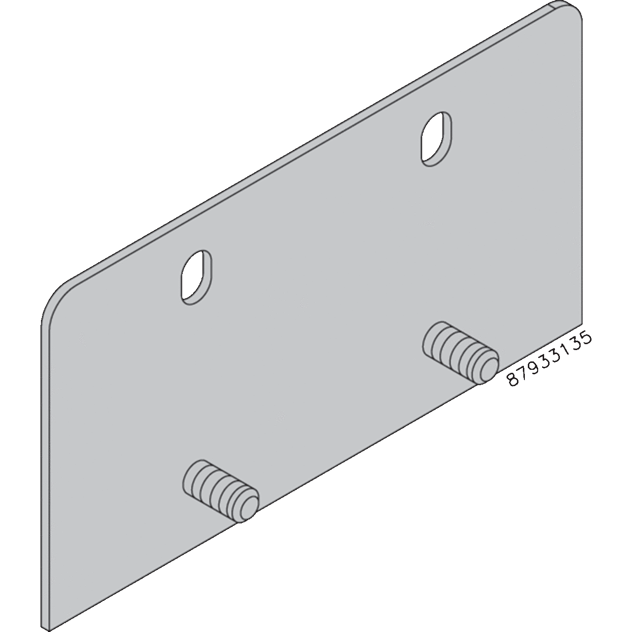 AMFK3RL014 A3LO Mounting Bracket Kit, For Use With NEMA 3R Enclosures, Steel, Gray