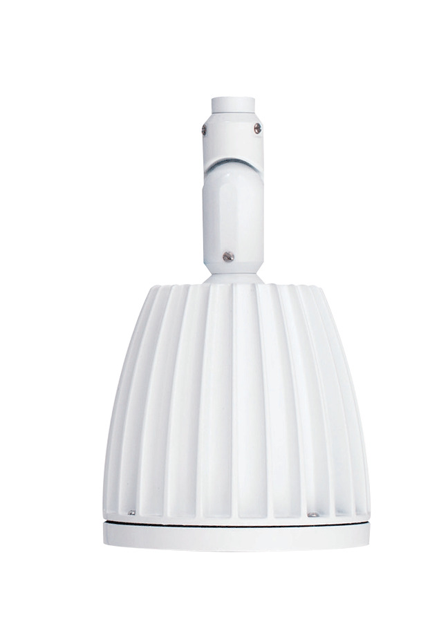 GNLED13NW Gooseneck Decorative Light Fixture, 15 W Fixture, 120/208/240/277 V AC, White Housing