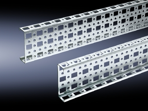 4381000 4-Piece Punched Section System Chassis, For Use With TS, SE Series Enclosure, Sheet Steel