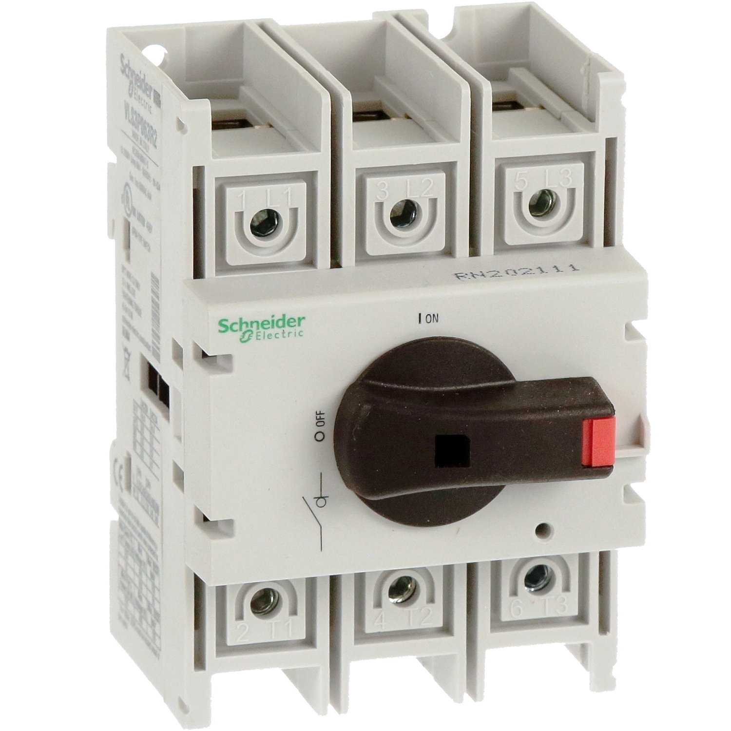 VLS3P063R2 TeSys Vario AC High Performance Body Switch Disconnector, 690 V AC, 47/60/63 A, 3NO 3 Form A Contact, 3 Poles