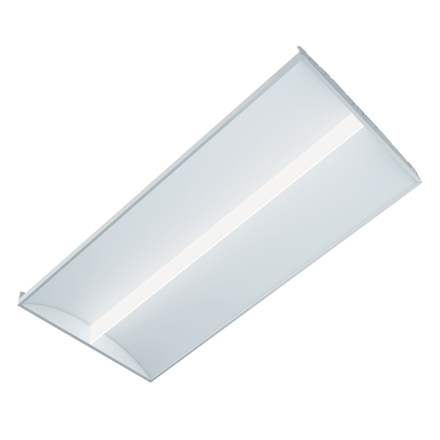 24SR-LD2-48-C-UNV-L835-CD1-U Metalux 24SR Specification Recessed Troffer, (1) Lamps Lamp, 38 W Fixture, 120/277 V AC, Aluminum Housing