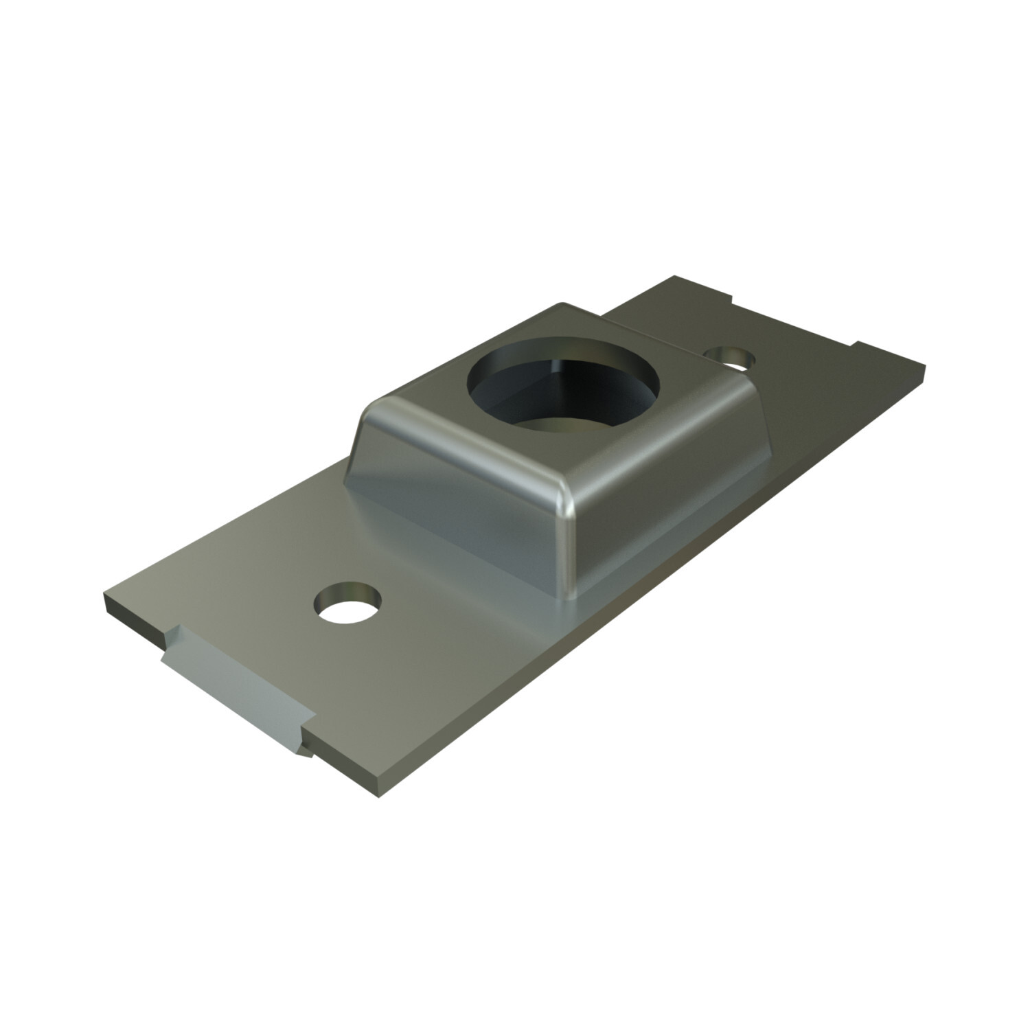 P2535-EG Hanger Connection, For Use With 1/2 in Conduit, Electro-Galvanized