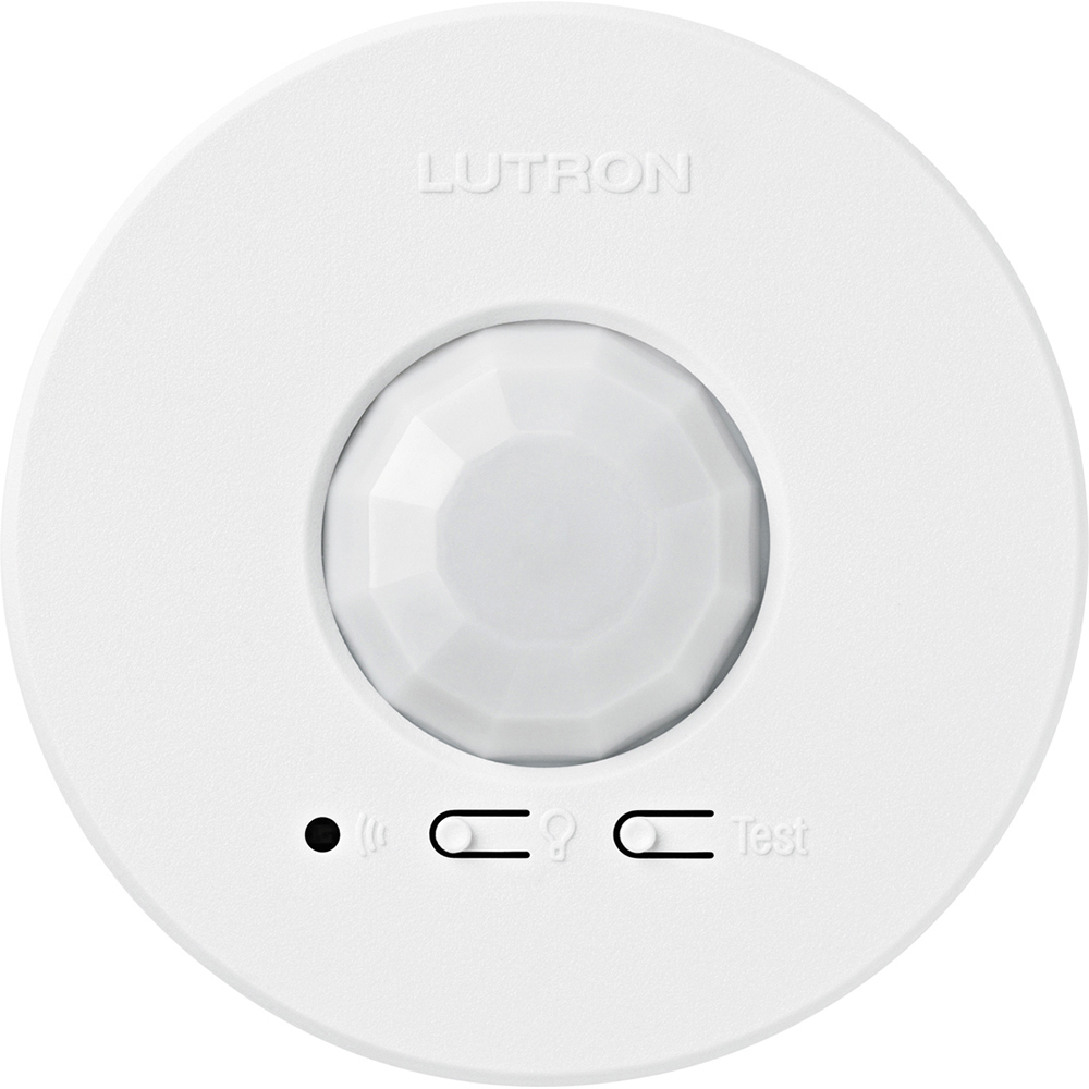 LRF2-OCR2B-P-WH Radio Powr Savr Wireless Occupancy/Vacancy Sensor, Ceiling-Mount, 434 MHz, White
