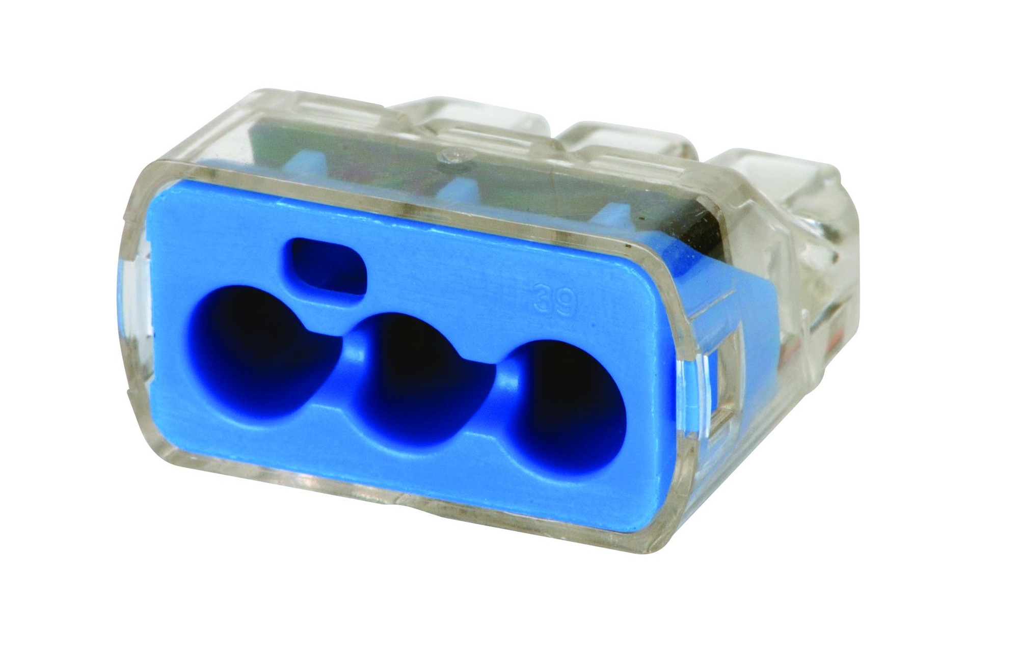 30-1039J In-Sure Push-In Wire Connector, 14 to 10 AWG, 12 to 10 AWG, 14 to 10 AWG Solid/Stranded/Tin-Bonded Wire, Nylon/Polycarbonate