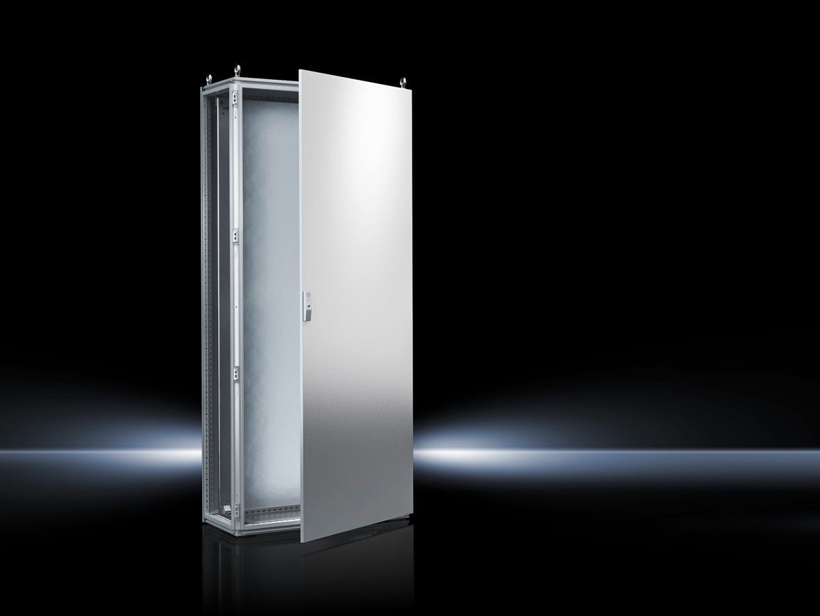 8805500 TS 8 1-Door Compact Enclosure, 32 in W x 20 in D x 79 in H, NEMA 12/IP55, Sheet Steel