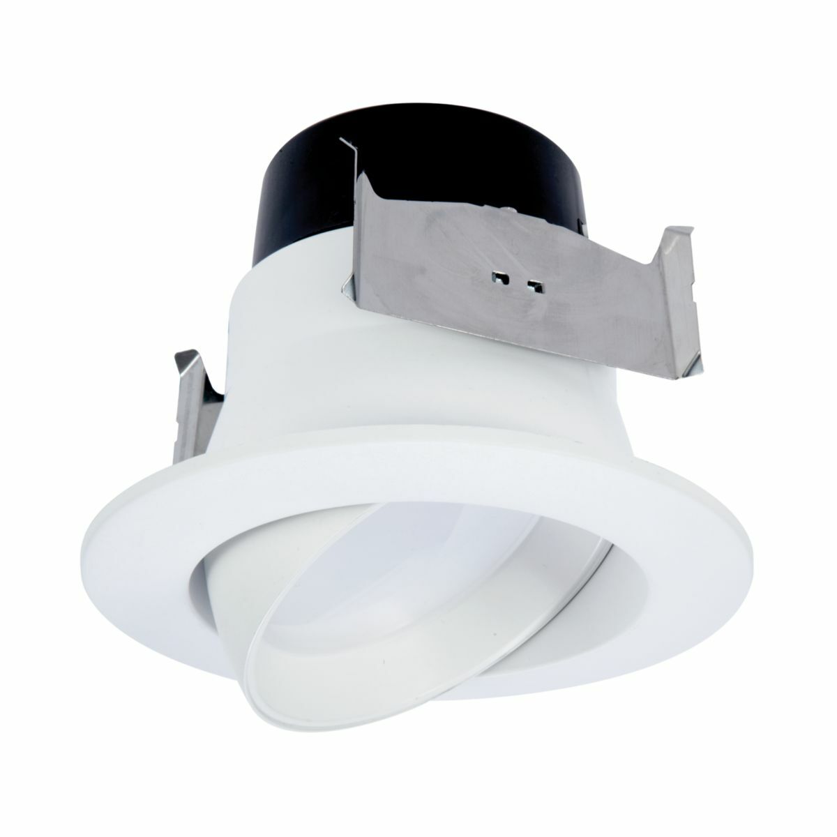 LA4069271EWH Halo 4 in Aperture All Purpose Integrated Retrofit Downlight, 120 V AC, Aluminum/Steel Housing