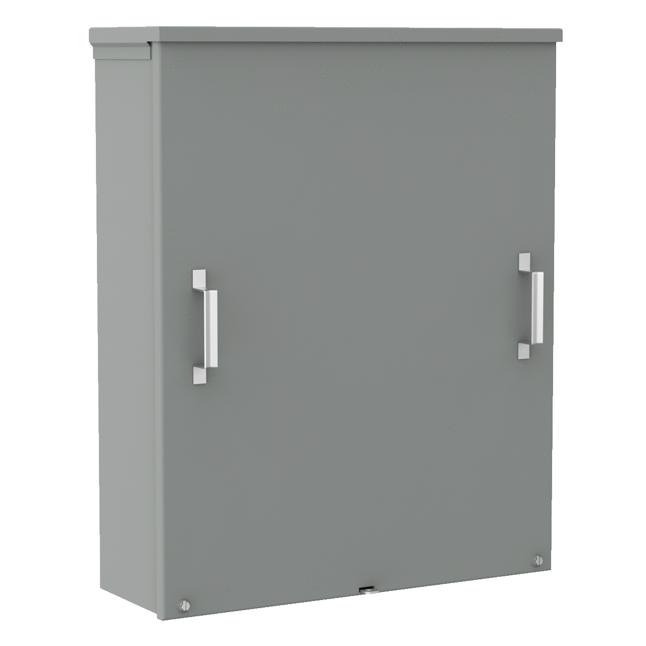 A36R3612 C Style Body Enclosure With Knockout, 36 in H x 36 in W x 12 in D, Screw Cover, NEMA 3R/IP32 NEMA Rating, Steel