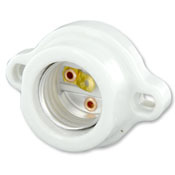 9878 Keyless Lampholder, 660 W, 600 V AC, E26 Lamp