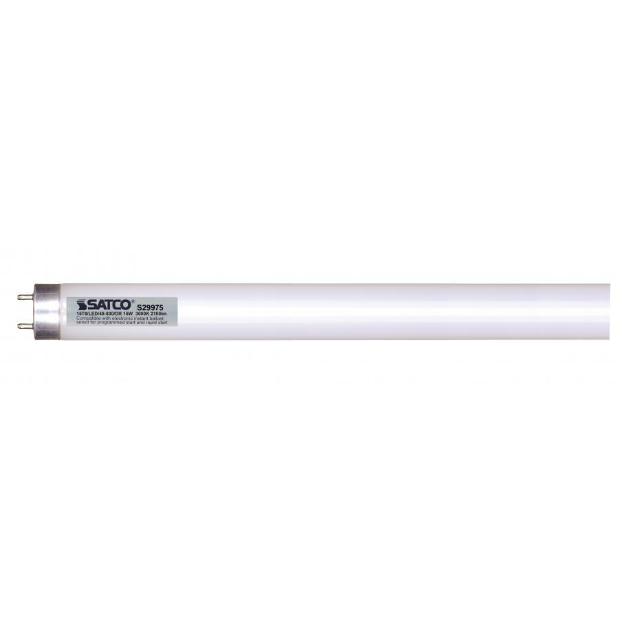 S29975 LED Lamp, 15 W, G13 Lamp, T8 Shape, 2100 Lumens