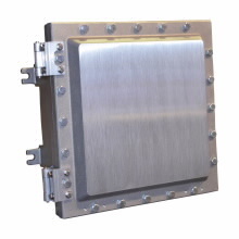 ECP101406 Explosionproof Enclosure, 14-21/32 in W x 8-15/32 in D, NEMA 3/3R/4/7/7B/7C/7D/9E/9F/9G NEMA Rating, Copper-Free Aluminum