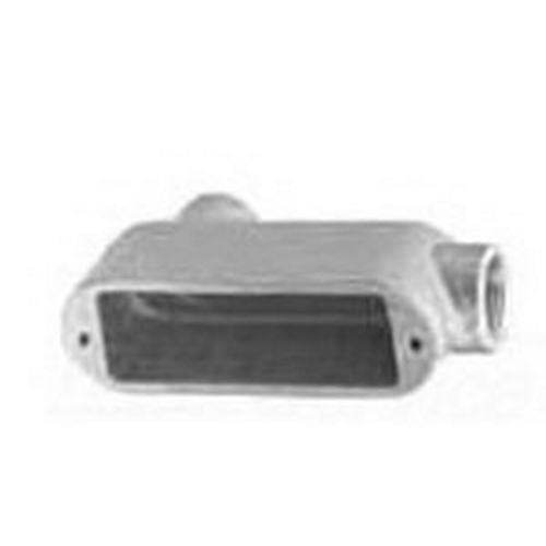LB69 Unilets Type LB Conduit Outlet Body, 2 in Hub, 9, 81 cu-in, Copper Free Aluminum, Natural