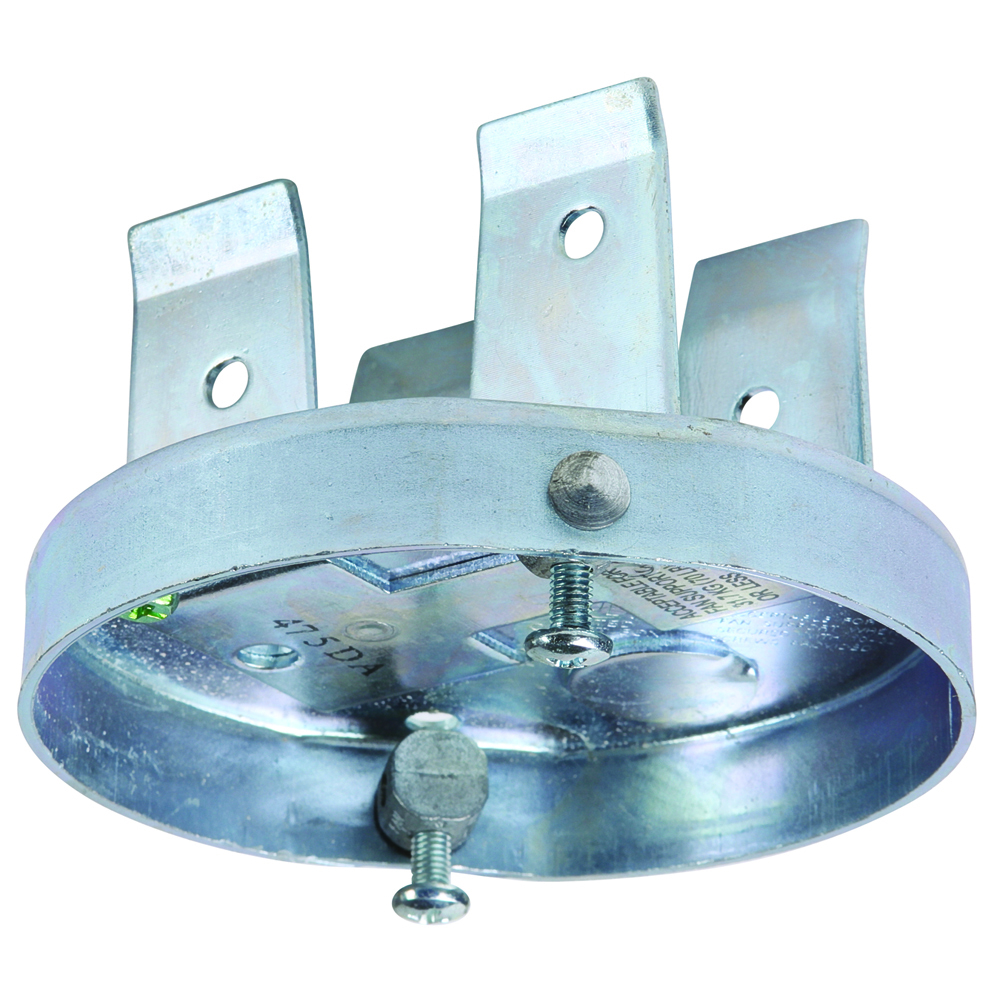 77706 Shallow box with wings for thick/firewall ceilings, rotating dual support 24-Pack