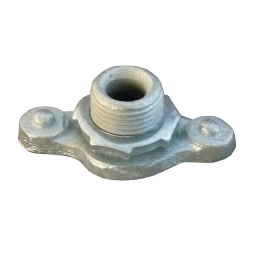 NBFS-38 Open No Bolt Fixture Stem, For Use With Rigid Conduit/IMC, 3/8 in Male, Malleable Iron
