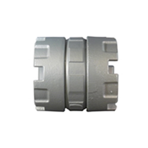 Coupling, 3 inch, Malleable Iron, Zinc Electroplated