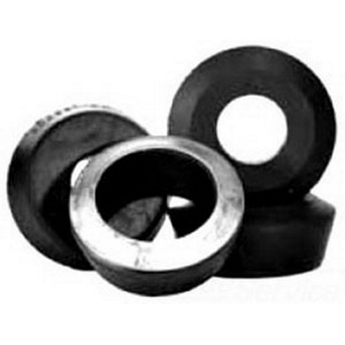 PTGB60 Powertite Bushing Bags/Crown Bushing, For Use With Powertite 60 A, 600 V AC, 250 V DC, 50 to 400 Hz ACP Plugs and Cable Connectors, Neoprene Rubber, Black/Silver