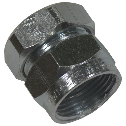 TWR-100 Conduit Combination Coupling, 1 in, For Use With EMT to Rigid Metal Conduit, Steel, Zinc Plated