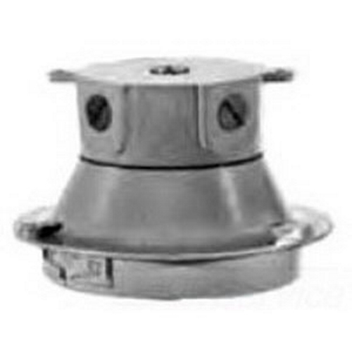VPX75 Unilet Stylmaster Ceiling Mounting Hood, For Use With Stylmaster Incandescent Luminaires, 3/4 in Hub, Copper Free Aluminum