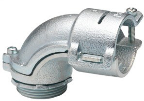 806 Set Screw Connector, 2-1/2 in Trade, For Use With Aluminum/Steel EMT/IMC/Rigid Conduit, Die Cast Zinc