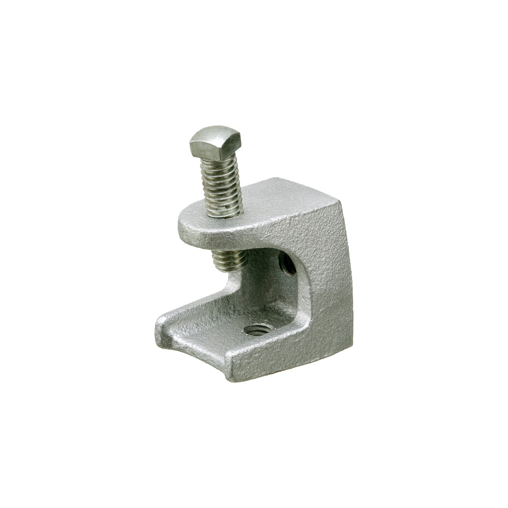 MBC25 Beam Clamp, 1/4-20 Rod, 125 lb Load, Malleable Iron, Plated