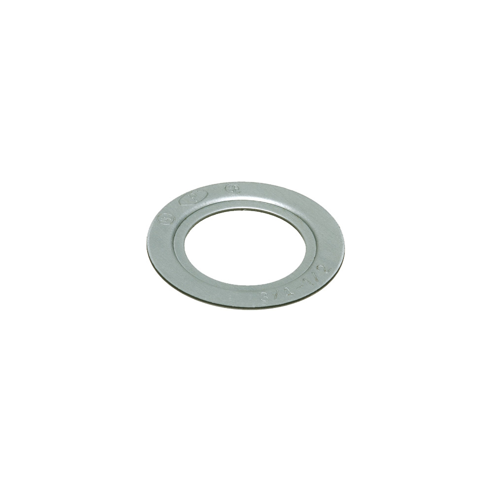RW6 Reducing Washer, 1-1/4 x 1/2 in, For Use With IMC/Rigid Conduit, Steel, Plated