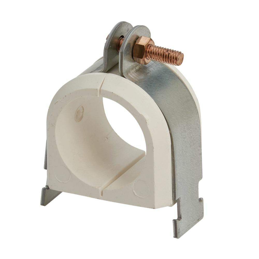 B4070ZN Insulclamp 2-Piece Cable Clamp, 1-5/8 in Conduit, 1-5/8 in OD, Thermoplastic Elastomer