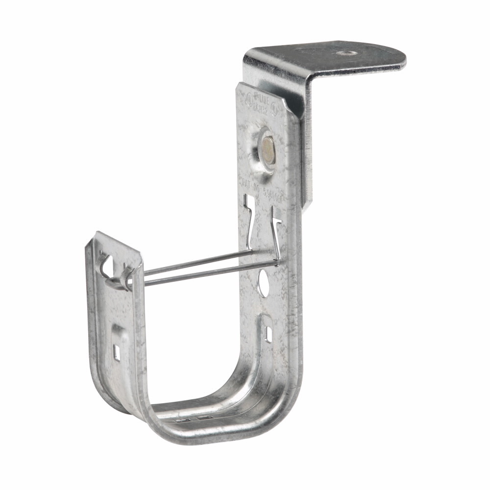 BCH64-RB Angle Bracket Cable Fastener, 30 lb Static Load, 0.265 in Dia Hole, Steel, For Use With 1/4 in Threaded Rod