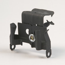 BX4M-E-9-12 Flexible Conduit Clip, 14 to 10 AWG Cable, 9/16 to 3/4 in Flange, Cold Rolled Carbon Steel