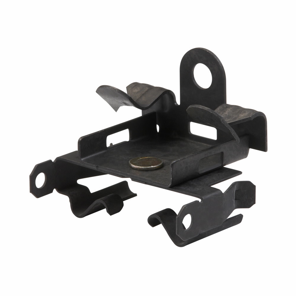 BX4M-U-2-4 Flexible Cable to Beam Fastener, 14 to 10 AWG Cable, 1/8 to 1/4 in Flange, High Carbon Steel