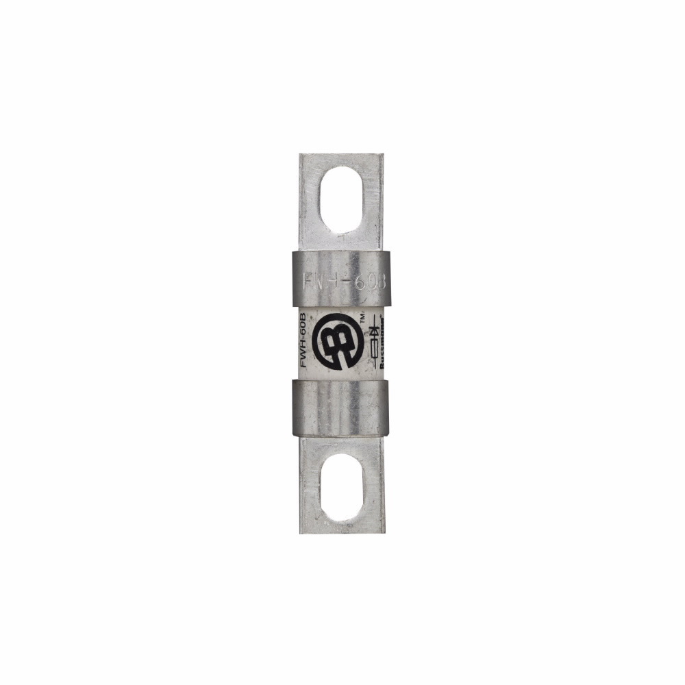 FWH-60B Fast Acting High Speed Fuse, 60 A, 500 V AC, 50 kA Interrupt, Cylindrical Body