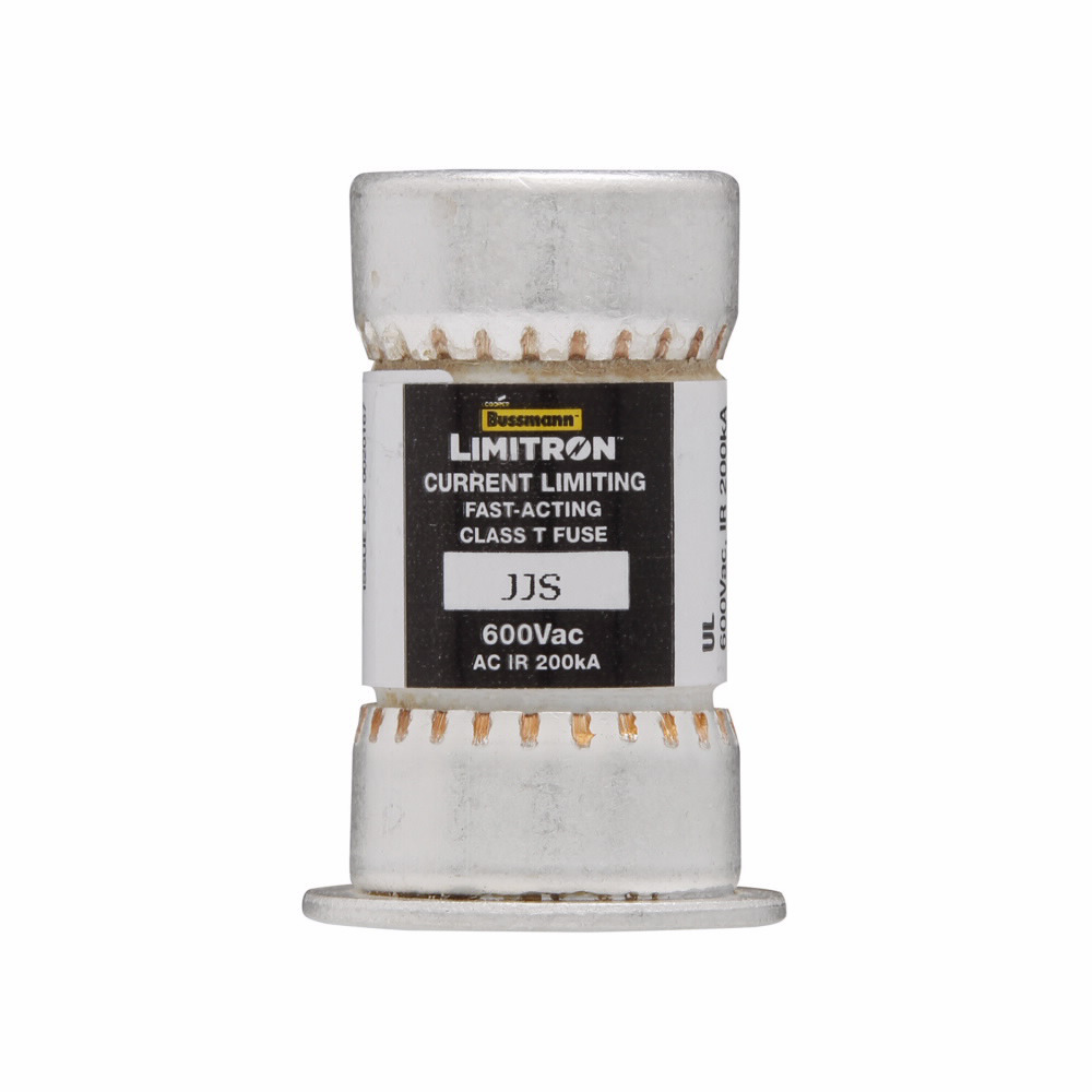 JJS-60 Limitron Tron Current Limiting Very Fast Acting Fuse, 60 A, 600 V, 200 kAIC Interrupt, T Class, Cylindrical Body