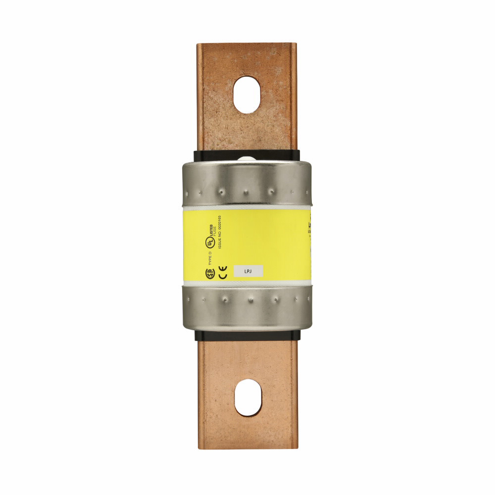 LPJ-450SP Low-Peak Current Limiting Time Delay Fuse, 450 A, 600 V AC/300 V DC, 300/100 kAIC Interrupt, J Class, Cartridge Body