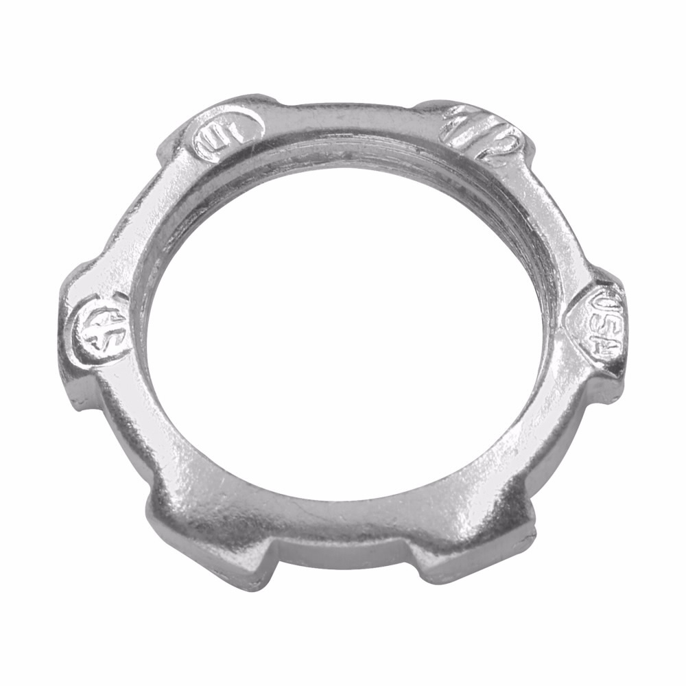 14 Conduit Locknut, 1-1/4 in, For Use With Rigid/IMC Conduit, Steel