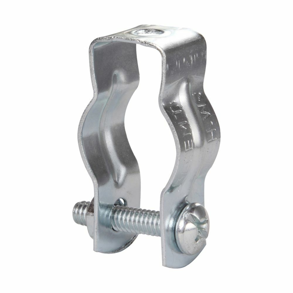 1B Cable and Conduit Hanger With Bolt, 3/4 in, For Use With Rigid/EMT/IMC Conduit, Steel