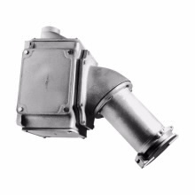 AREX4042210 Arktite Grounding Style 2 Heavy Duty Weatherproof Receptacle Assembly, 600 VAC/250 VDC, 400 A, 4 Poles, 3 Wires, Natural
