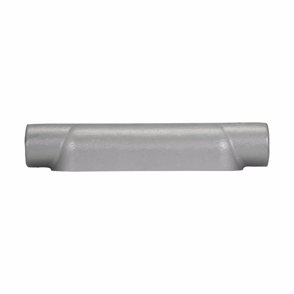 BC6 Condulet Type-C Mogul Conduit Body, 2 in Hub, Feraloy Iron Alloy, Aluminum Acrylic Painted/Electro-Galvanized