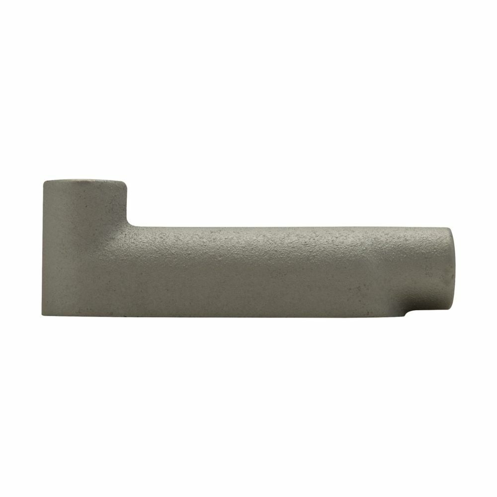 BLB4 Condulet Type BLB Mogul Conduit Body, 2 in Hub, Copper-Free Aluminum, Aluminum Acrylic Painted/Electro-Galvanized