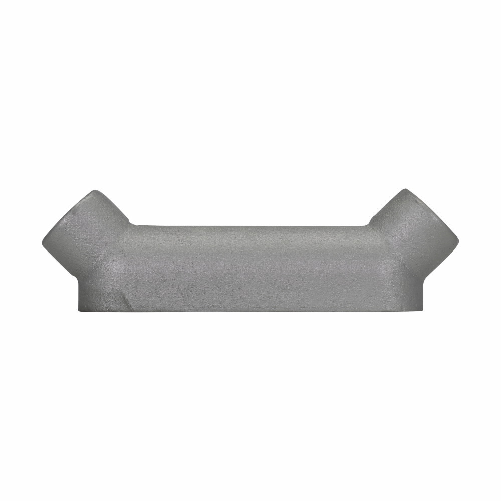 BUB5 Condulet Type BUB Mogul Conduit Body, 1-1/2 in Hub, Feraloy Iron Alloy, Aluminum Acrylic Painted/Electro-Galvanized