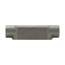 C448 Condulet Type-C Conduit Outlet Body, 1/2 in Hub, 5 Form, Malleable Iron, Hot Dipped Galvanized