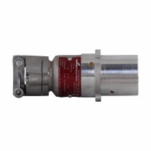 CPH7913 Arktite Grounding Style 1 Explosionproof Factory Sealed Watertight Reverse Interior Pin and Sleeve Plug, 600 VAC/250 VDC, 100 A, 3 Poles, 2 Wires, Natural