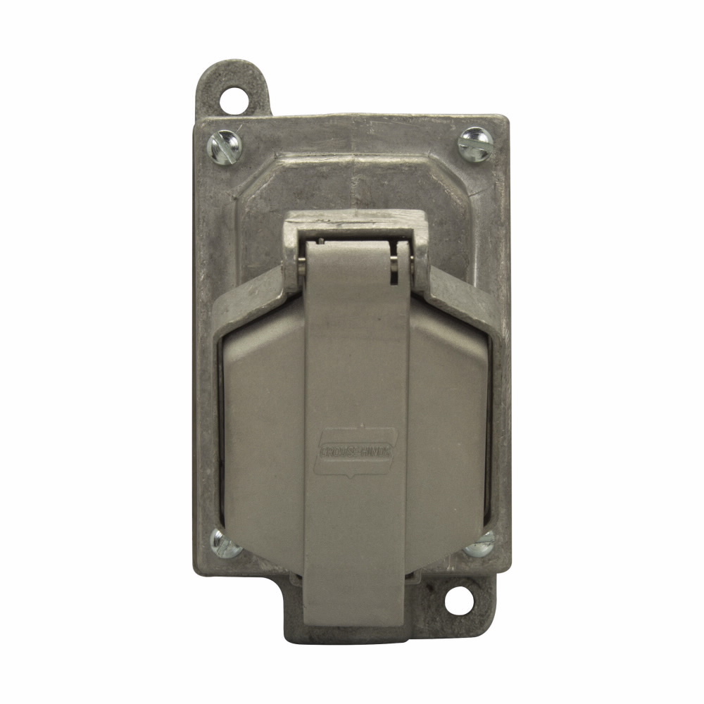 ENR21201 Ark-Gard ENR Value 1-Gang Dead End Dust-Ignitionproof Explosionproof Interlocked Raintight Receptacle Assembly, 125 VAC, 20 A