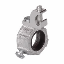 HGLL5 10 Lazy-Lug Ground Bushing, 1-1/2 in Trade, 1/0 AWG Wire Min, 8 AWG Wire Max, Malleable Iron
