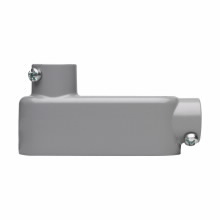 LB15MTC Condulet SnapPack Type LB Conduit Outlet Body With Cover and Neoprene Gasket, 1/2 in Hub, 5 Form, 4.35 cu-in Capacity, Die Cast Copper-Free Aluminum, Epoxy Powder Coated