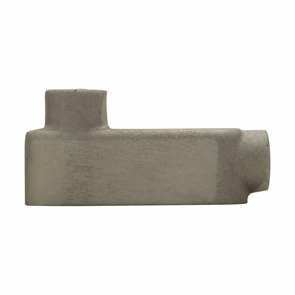 LB19 Condulet Type LB Conduit Outlet Body, 1/2 in Hub, Mark 9 Form, Copper-Free Aluminum, Natural