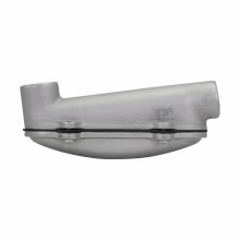 LBD5500SA Condulet Type LBD Mogul Conduit Body, 1-1/2 in Hub, 82 cu-in Capacity, Copper-Free Aluminum